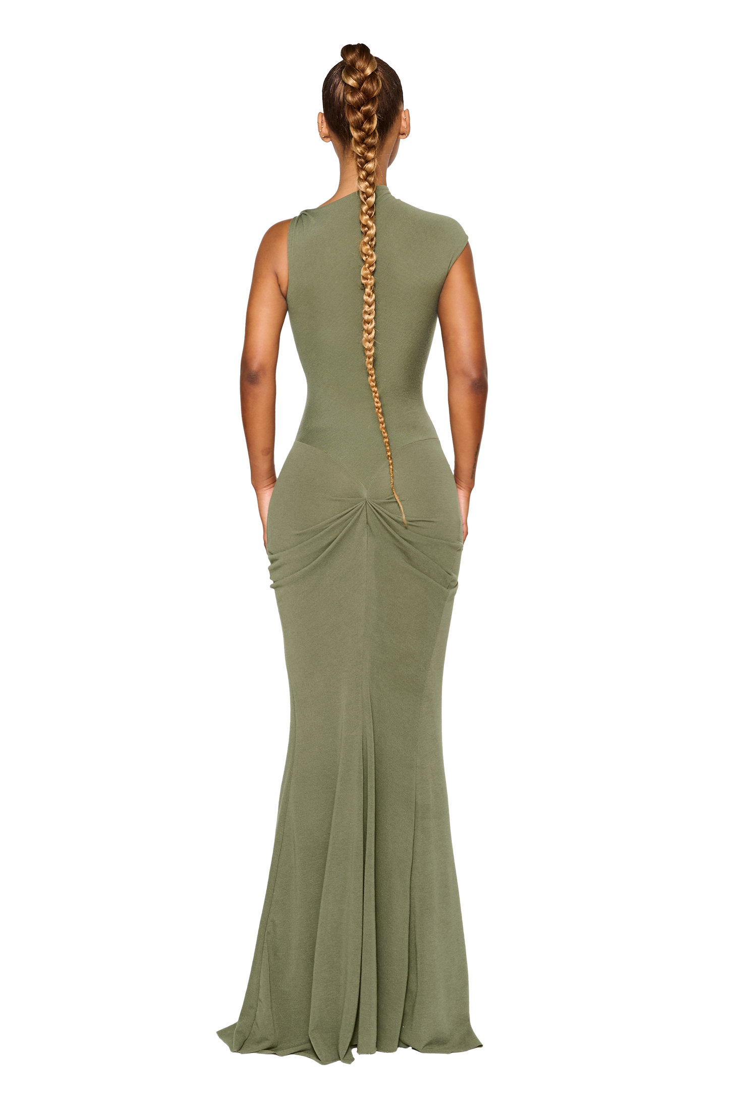 Wale Dress - Lieutenant Green