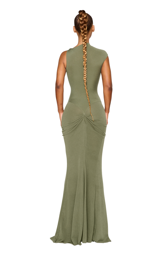 Wale Dress - Lieutenant Green