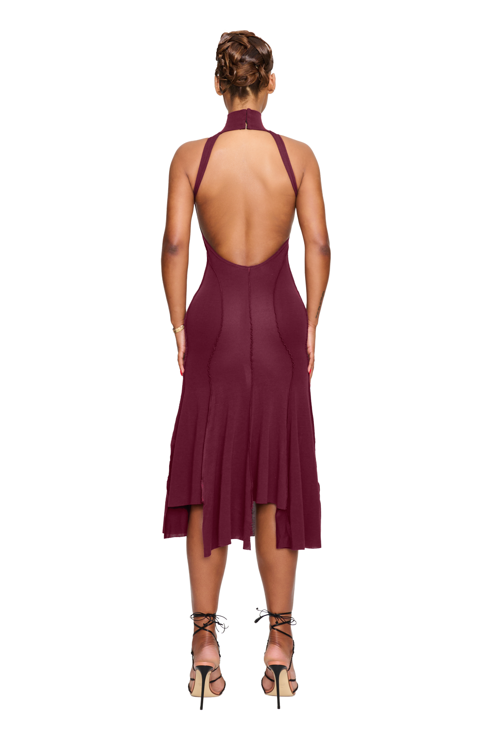 Elysee Dress - Pomegranate Seed