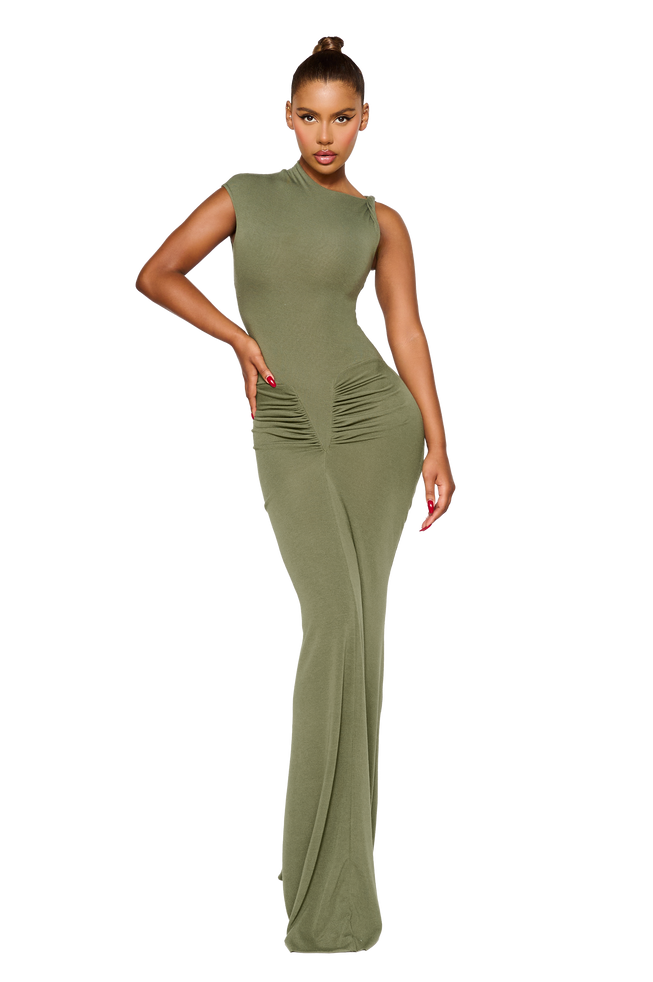 Wale Dress - Lieutenant Green