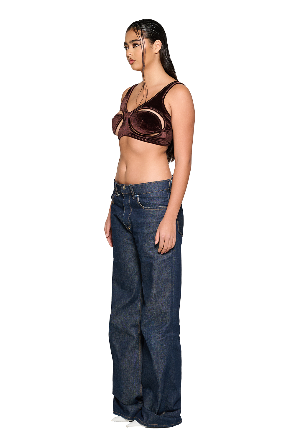 Rambla Crop Top - Clove