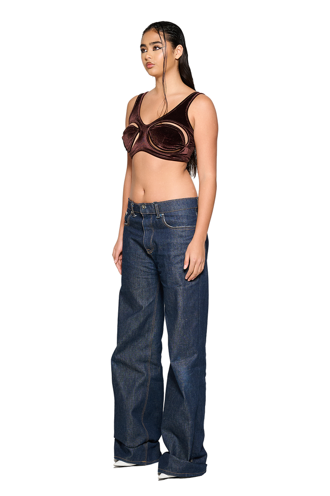 Rambla Crop Top - Clove