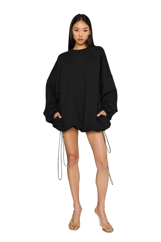 Sweatshirt Dress - Carbon