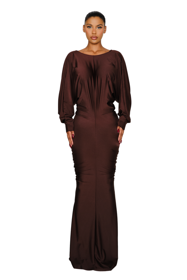 Guban Dress - Chocolate