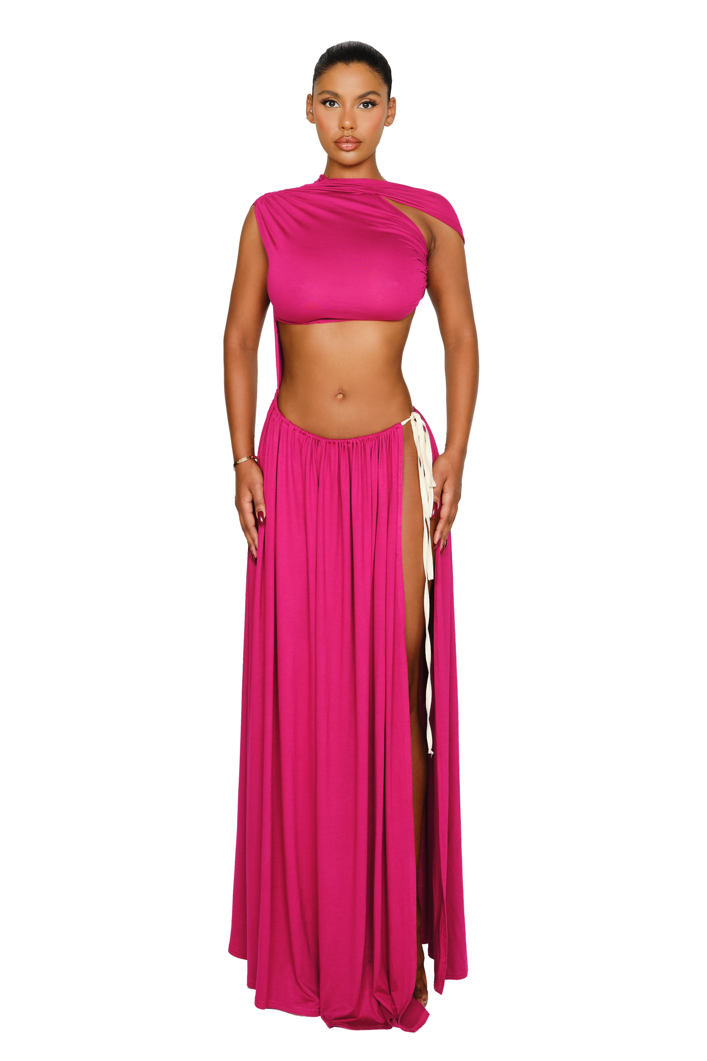 Caroni Dress - Dragon Fruit