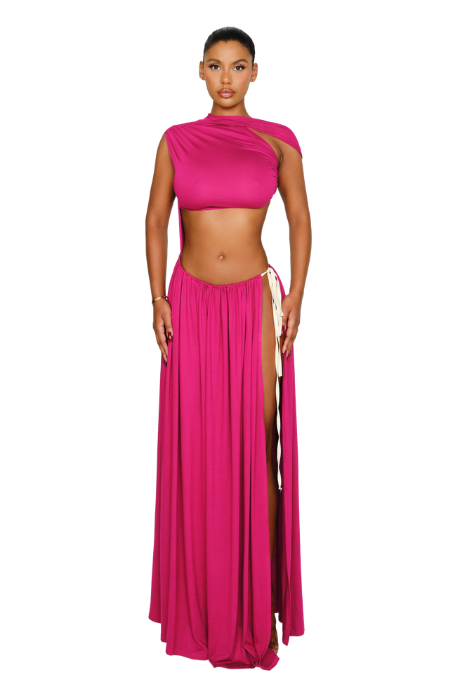 Caroni Dress - Dragon Fruit