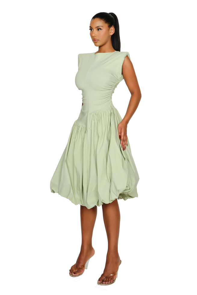 Takla Midi Dress - Fresh Breath