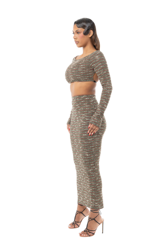 Two Piece Maxi Co-ord - Top