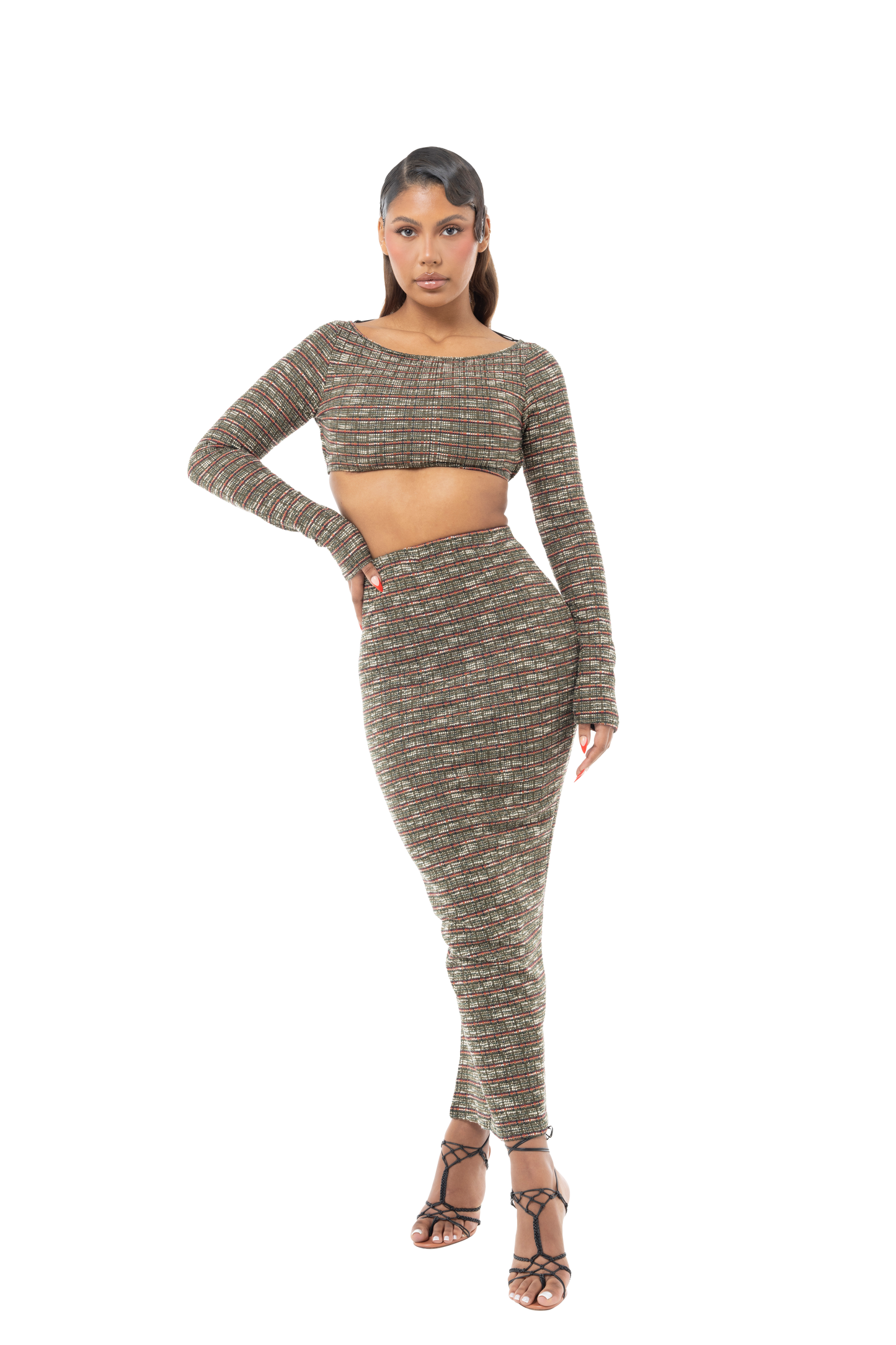 Two Piece Maxi Co-ord - Top