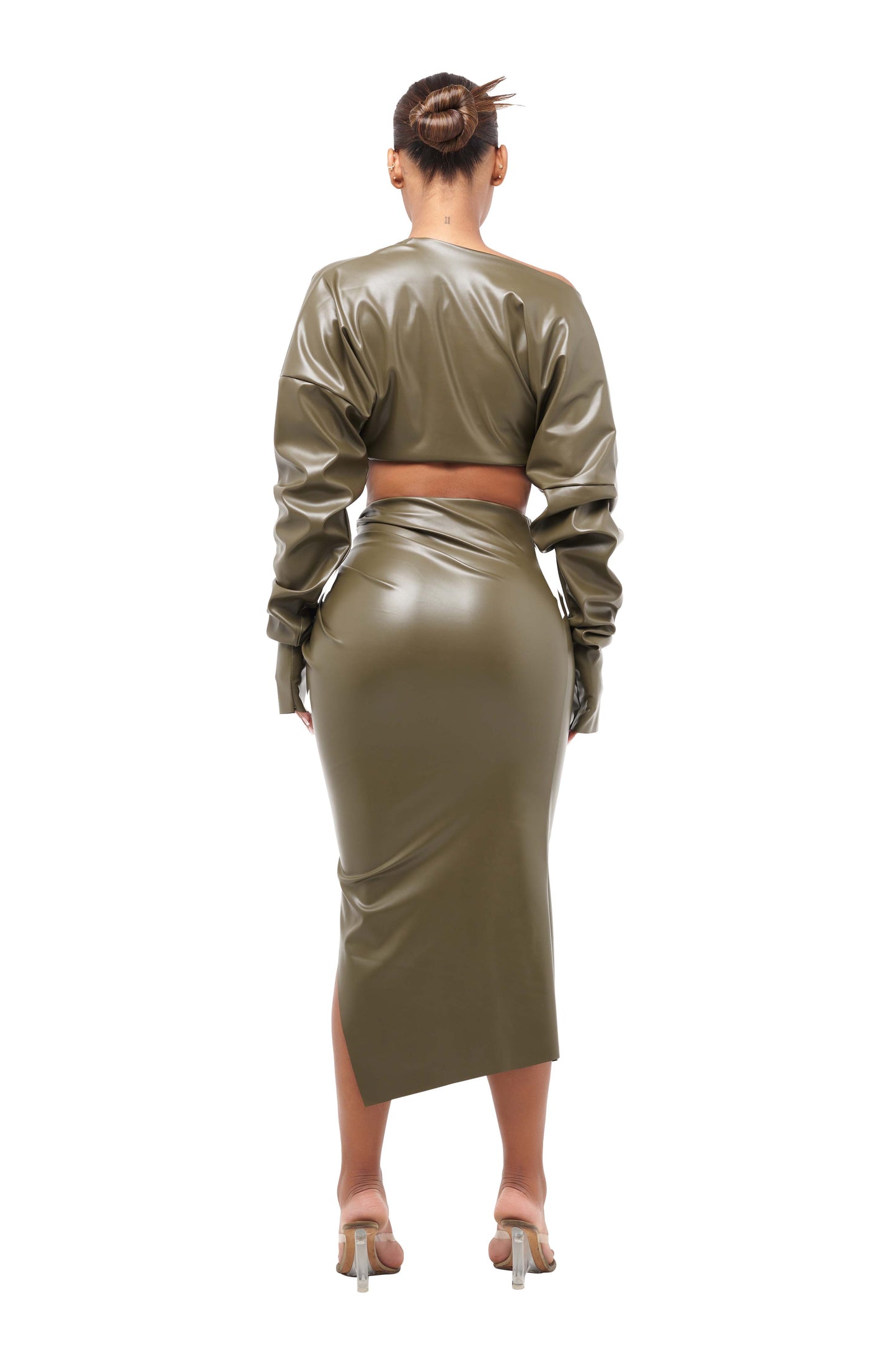 Skorpios Skirt - Kalamata Olive