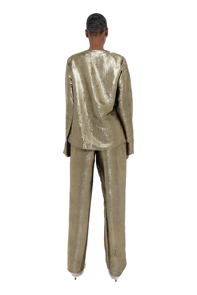 KAFNI TROUSERS - GRAZED GOLD