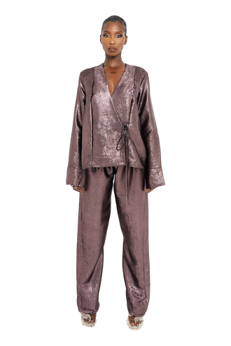 KAFNI TROUSERS - Platinum Pink